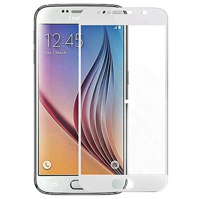 Samsung Galaxy S6 (G920) Nillkin CP Tempered Glass balts ekrāna aizsargstikls / Vacins.lv