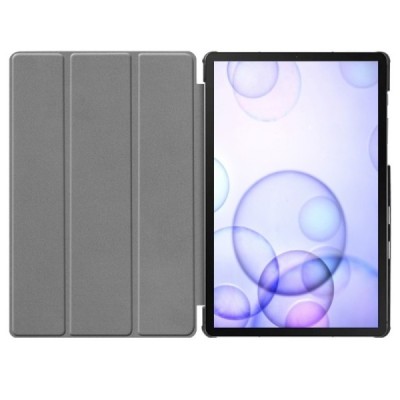 Samsung Galaxy Tab S6 10,5 T865 (T860) atvēramais balts maciņš / Vacins.lv