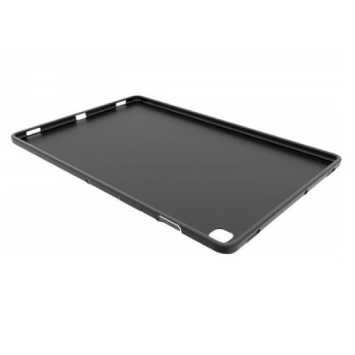 Samsung Galaxy Tab S5e (T720, T725) твердый силиконовый чёрный чехол из TPU - задняя часть | Vacins.lv
