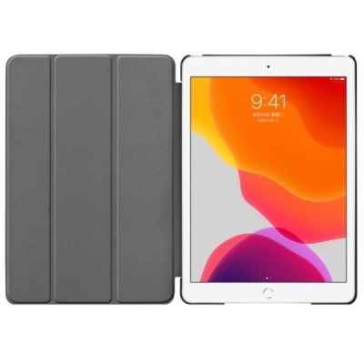 Apple iPad 10,2 (2019) atvēramais balts maciņš - vāciņš / Vacins.lv