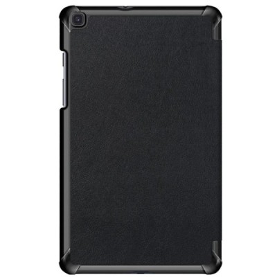 Samsung Galaxy Tab A 8.0 (T290, T295) чёрный кожаный чехол-книжка (складной) | Vacins.lv