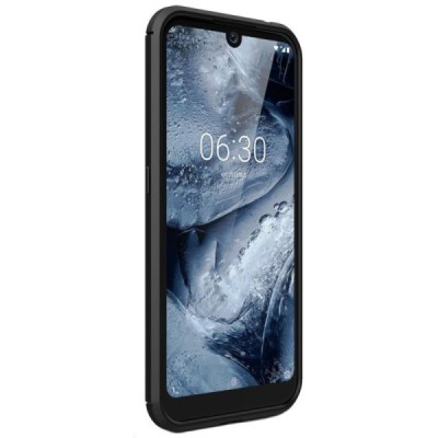 Nokia 4.2 (2019) „Carbon“ cieta silikona (TPU) melns apvalks / vacins.lv