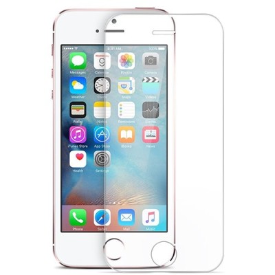 Apple iPhone 5 (SE) ekrāna aizsargstikls dzidrs (0.3 mm 9H) | Vacins.lv