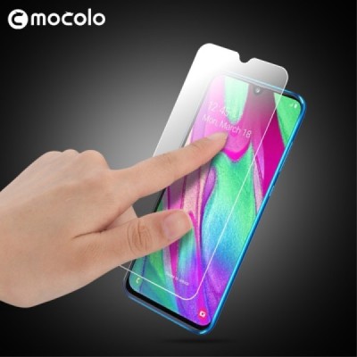 Samsung Galaxy A40 (A405F) „Mocolo“ Tempered Glass ekrāna aizsargstikls dzidrs | Vacins.lv