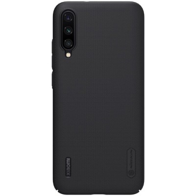 Xiaomi Mi A3 „Nillkin“ Frosted Shield черный пластиковый чехол | Vacins.lv