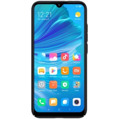 Xiaomi Mi A3 „Nillkin“ Frosted Shield черный пластиковый чехол | Vacins.lv