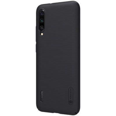 Xiaomi Mi A3 „Nillkin“ Frosted Shield черный пластиковый чехол | Vacins.lv