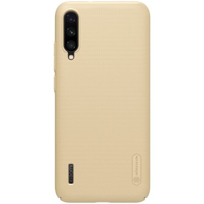 Xiaomi Mi A3 „Nillkin“ Frosted Shield золотой пластиковый чехол | Vacins.lv