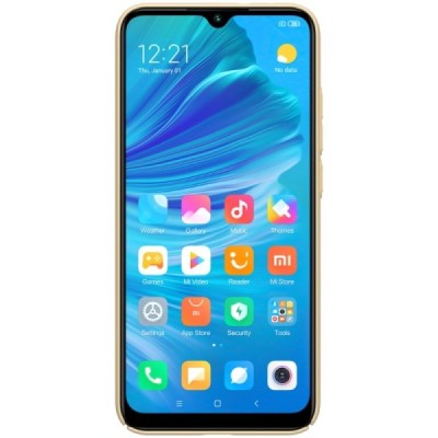 Xiaomi Mi A3 „Nillkin“ Frosted Shield золотой пластиковый чехол | Vacins.lv