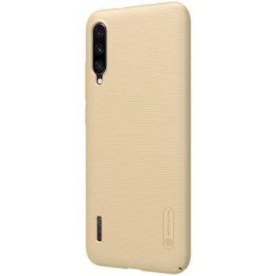 Xiaomi Mi A3 „Nillkin“ Frosted Shield золотой пластиковый чехол | Vacins.lv