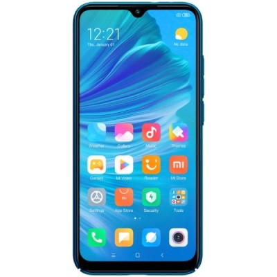 Xiaomi Mi A3 "Nillkin" Frosted Shield zils vāciņš, apvalks | Vacins.lv