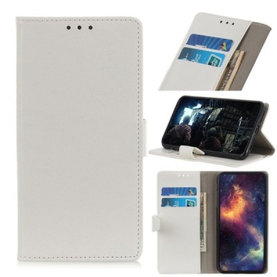 LG G8s Thinq sērijas balts ādas atvērams maciņš, maks | Vacins.lv