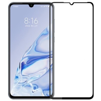 Xiaomi Mi 9 Pro „Mofi“ 9H Tempered Glass усиленная защита, черное защитное стекло с полным покрытием 0,26 мм | Vacins.lv