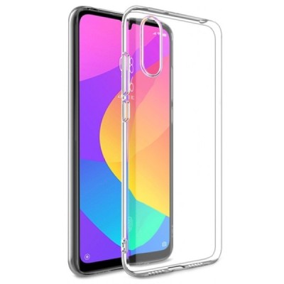 Xiaomi Mi A3 (Mi CC9e) твердый силиконовый (TPU) чехол прозрачный | Vacins.lv