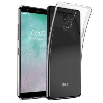 LG K40 твердый силиконовый (TPU) чехол прозрачный | Vacins.lv