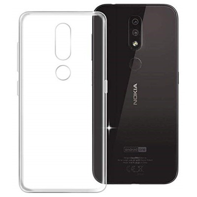Nokia 4.2 (2019) твердый силиконовый (TPU) чехол прозрачный | Vacins.lv