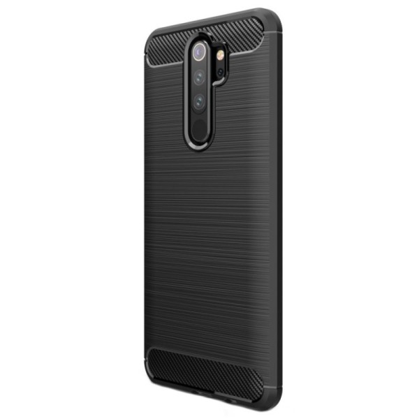 „MOFI“ cieta silikona (TPU) apvalks - melns (Redmi Note 8 Pro)