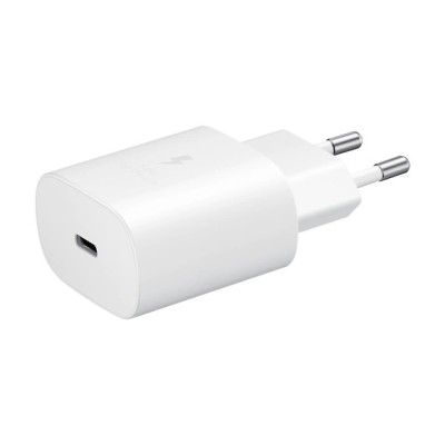 Оригинальное „Samsung“ Super Fast Charging 25W EP-TA800 зарядное устройство - белый | Vacins.lv