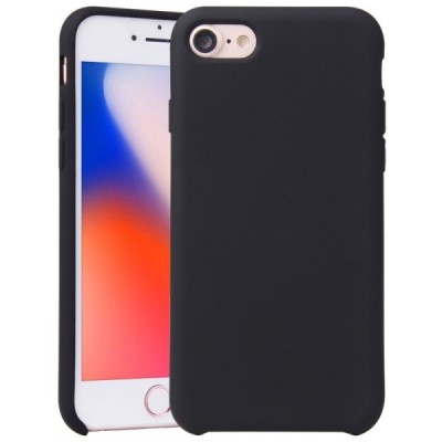 Apple iPhone 7 / 8 / SE 2020 Shell (TPU) твердый силиконовый чехол - чёрный | Vacins.lv