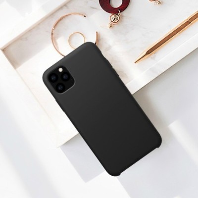 Appe iPhone 11 Pro "Nillkin" Flex Liquid Silicone чехол - чёрный | Vacins.lv