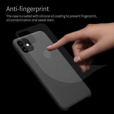 Appe iPhone 11 "Nillkin" Flex Liquid Silicone чехол - чёрный | Vacins.lv