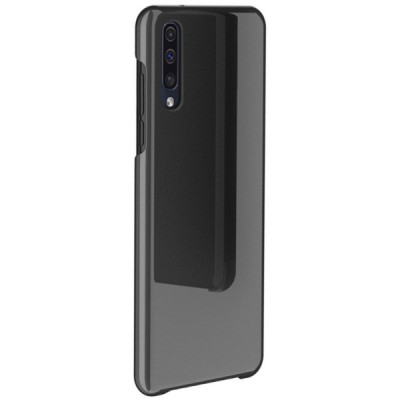Samsung Galaxy A50 A505F (A50s A507F, A30s A307F) открываемый чёрный пластиковый чехол-книжка | Vacins.lv