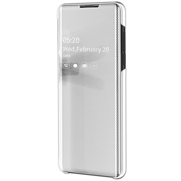 Пластиковый чехол-книжка - серебристый (Galaxy A50 / A50s / A30s)