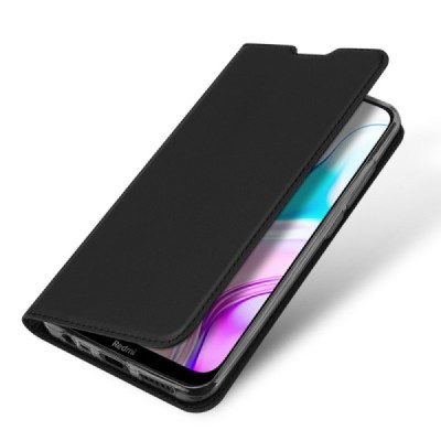 „Dux Ducis“ Skin серии Xiaomi Redmi 8 чёрный кожаный чехол-книжка | Vacins.lv