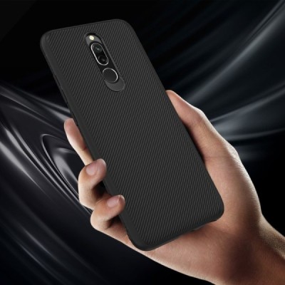 Xiaomi Redmi 8 cieta silikona (TPU) melns apvalks / vacins.lv