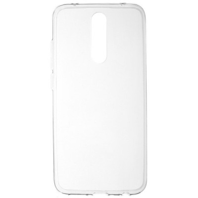 Твердый силиконовый чехол (TPU) для Xiaomi Redmi 8 - прозрачный | Vacins.lv