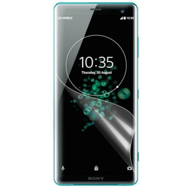 „Calans“ (частичное покрытие) защитная пленка для экрана - прозрачная (Xperia XZ3)