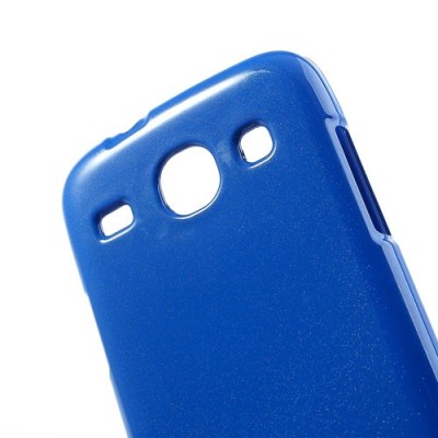 Mercury mėlynas Samsung Galaxy Core TPU kieto silikono dėklas (nugarėlė) / Priedai.lt