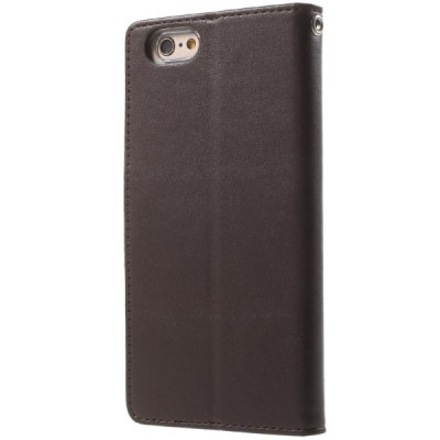Mercury Bravo Diary Apple iPhone 6 (6s) коричневый  чехол-книжка | Vacins.lv