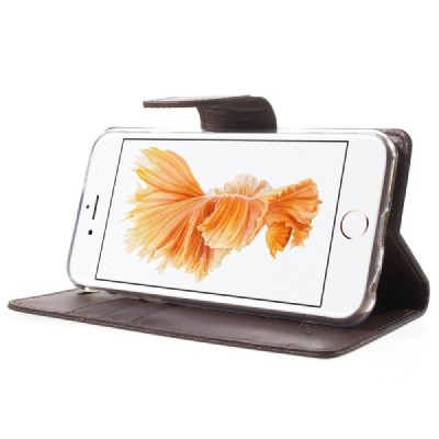 Mercury Bravo Diary Apple iPhone 6 (6s) коричневый  чехол-книжка | Vacins.lv