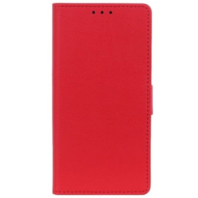Xiaomi Redmi Note 8T открываемый красный кожаный чехол - книжка | Vacins.lv