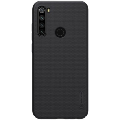 Xiaomi Redmi Note 8T Nillkin Frosted Shield черный пластиковый чехол | Vacins.lv