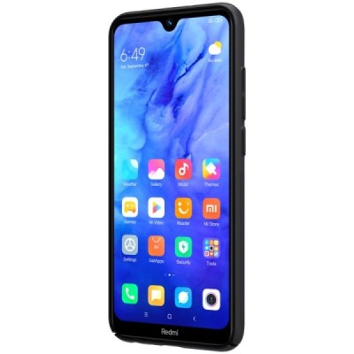 Xiaomi Redmi Note 8T Nillkin Frosted Shield черный пластиковый чехол | Vacins.lv