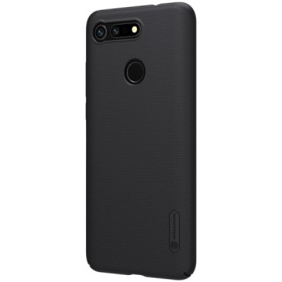 Huawei Honor View 20 (V20) Nillkin Frosted Shield черный пластиковый чехол | Vacins.lv