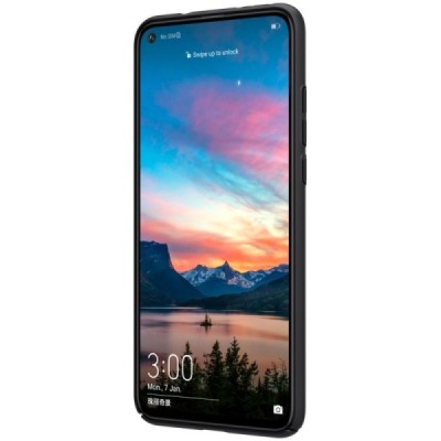Huawei Honor View 20 (V20) Nillkin Frosted Shield черный пластиковый чехол | Vacins.lv