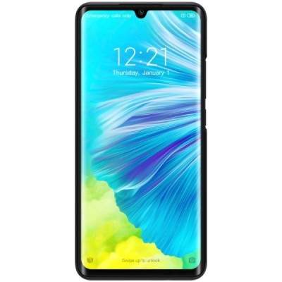 Xiaomi Mi Note 10 (10 Pro) Nillkin Frosted Shield melns plastmasas apvalks | vacins.lv