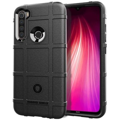 Xiaomi Redmi Note 8T Rugged усиленный защитный чехол - черный | Vacins.lv