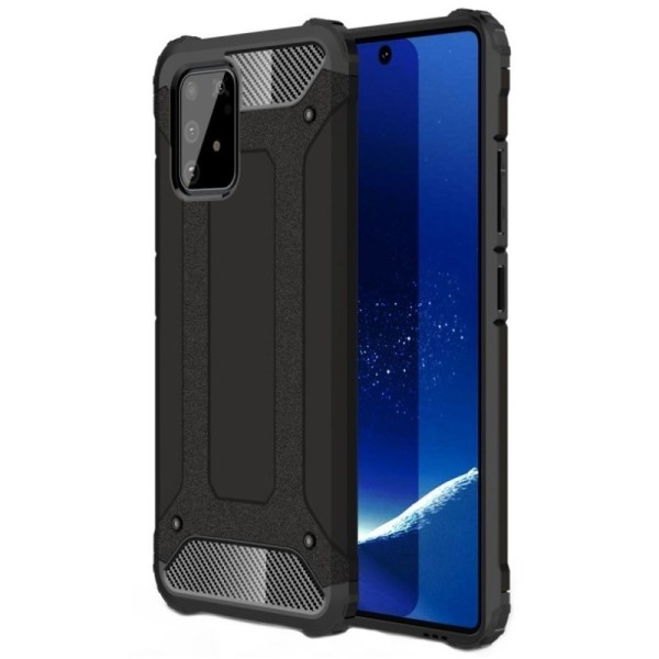 Pastiprinātas aizsardzības apvalks - melns (Galaxy S10 Lite)