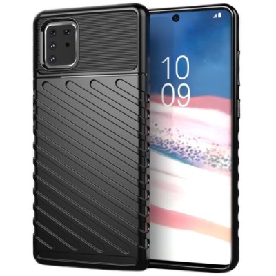 Thunder pastiprinātas aizsardzības melns Samsung Galaxy Note10 Lite (N770F) apvalks | Vacins.lv
