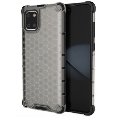 Honeycomb pastiprinātas aizsardzības pelēks Samsung Galaxy Note10 Lite (N770F) apvalks | Vacins.lv