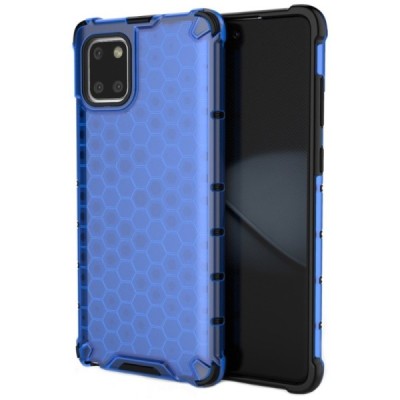 Honeycomb pastiprinātas aizsardzības zils Samsung Galaxy Note10 Lite (N770F) apvalks | Vacins.lv