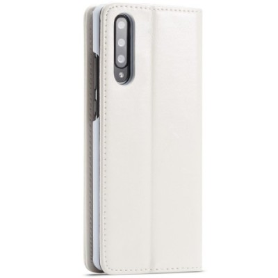 Samsung Galaxy A70 (A705F) CaseMe solīds atvēramais ādas balts maciņš - maks | Vacins.lv