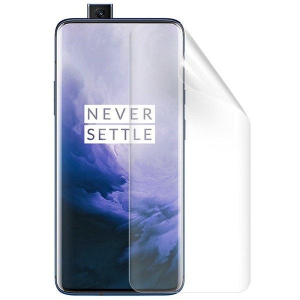 „ISME“ ekrāna aizsargplēve (pilnīgi aizsedzama) - dzidra (OnePlus 7 Pro / 7T Pro)