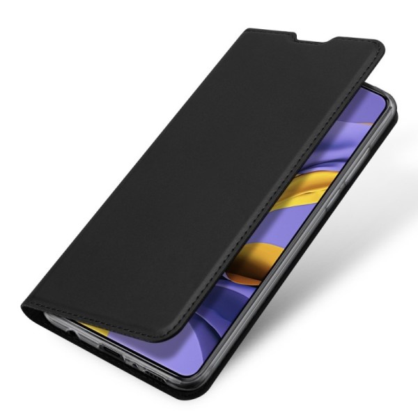 „Dux Ducis“ Skin atvērams maciņš - melns (Galaxy A71)