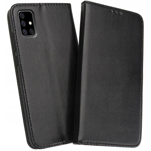 „Shell“ Skin atvērams maciņš - melns (Galaxy A71)