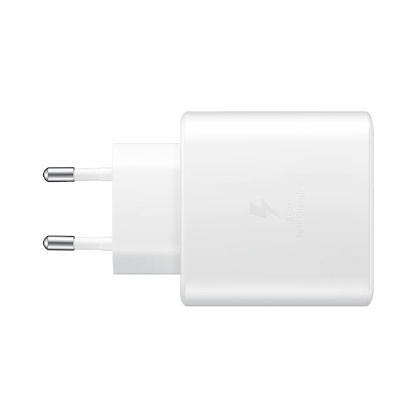 „Samsung“ Super Fast Charging 2.0 tīkla lādētājs (45W) - balts + USB Type-C vads